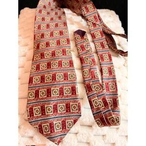 Vintage 🇺🇸Sutter & Grant Vintage 100% Silk Tie – Made in USA Designer wear JJ